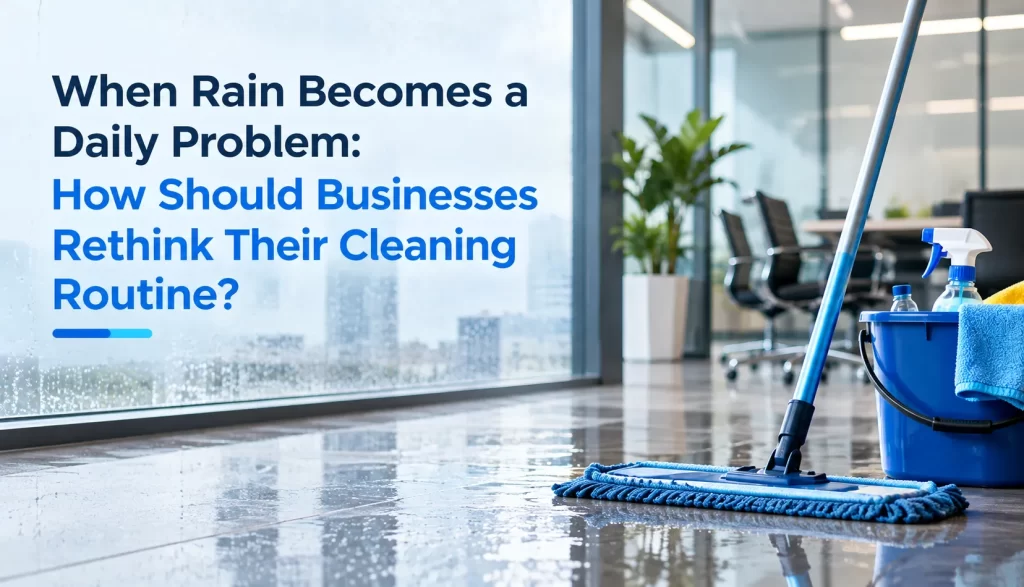 When Rain Becomes a Daily Problem: How Should Businesses Rethink Their Cleaning Routine?