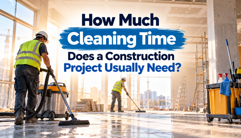 How Much Cleaning Time Does a Construction Project Usually Need?