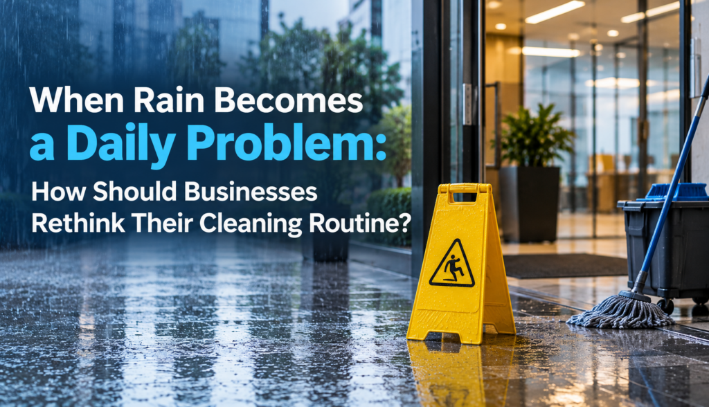 When Rain Becomes a Daily Problem: How Should Businesses Rethink Their Cleaning Routine?