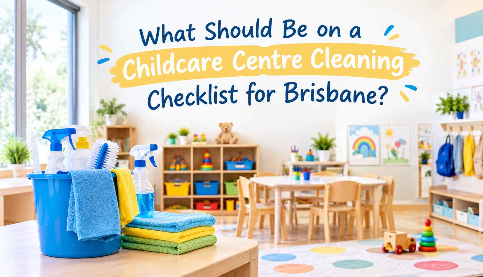 What Should Be on a Childcare Centre Cleaning Checklist for Brisbane?